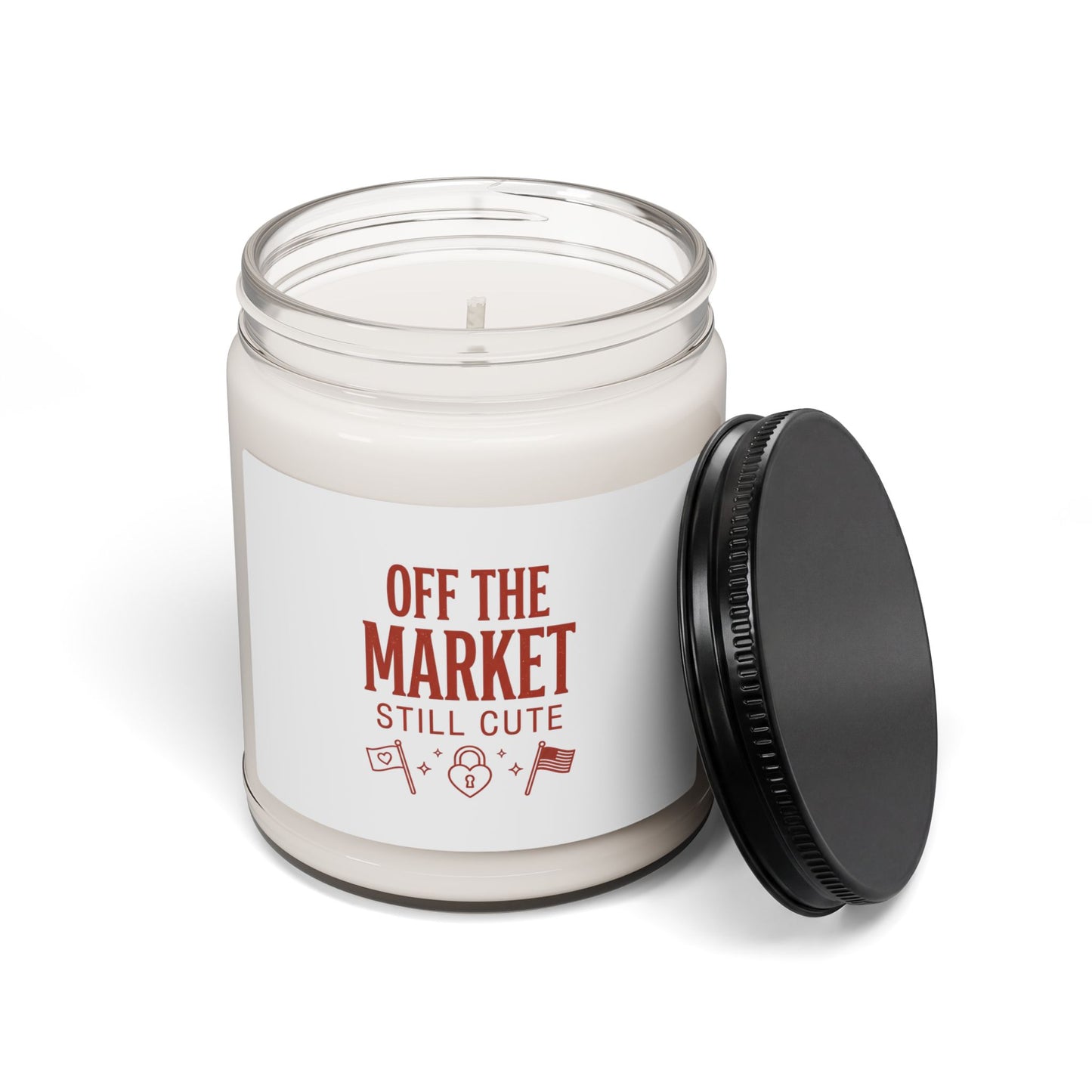 Off the Market Candle | Scented Soy Candle, Bride Era Slogan