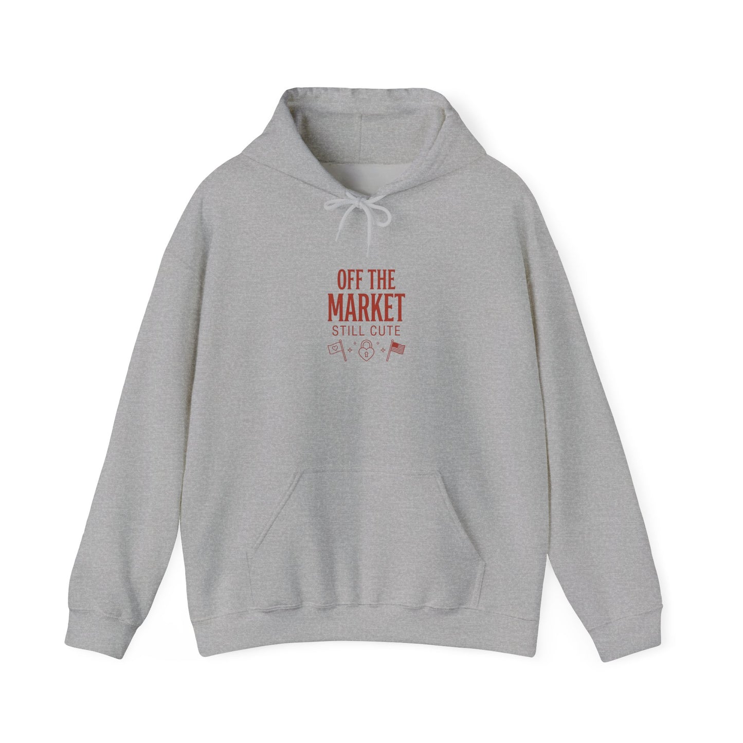 Off the Market Hoodie | Engaged Bride Era, Slogan Bridal Sweatshirt