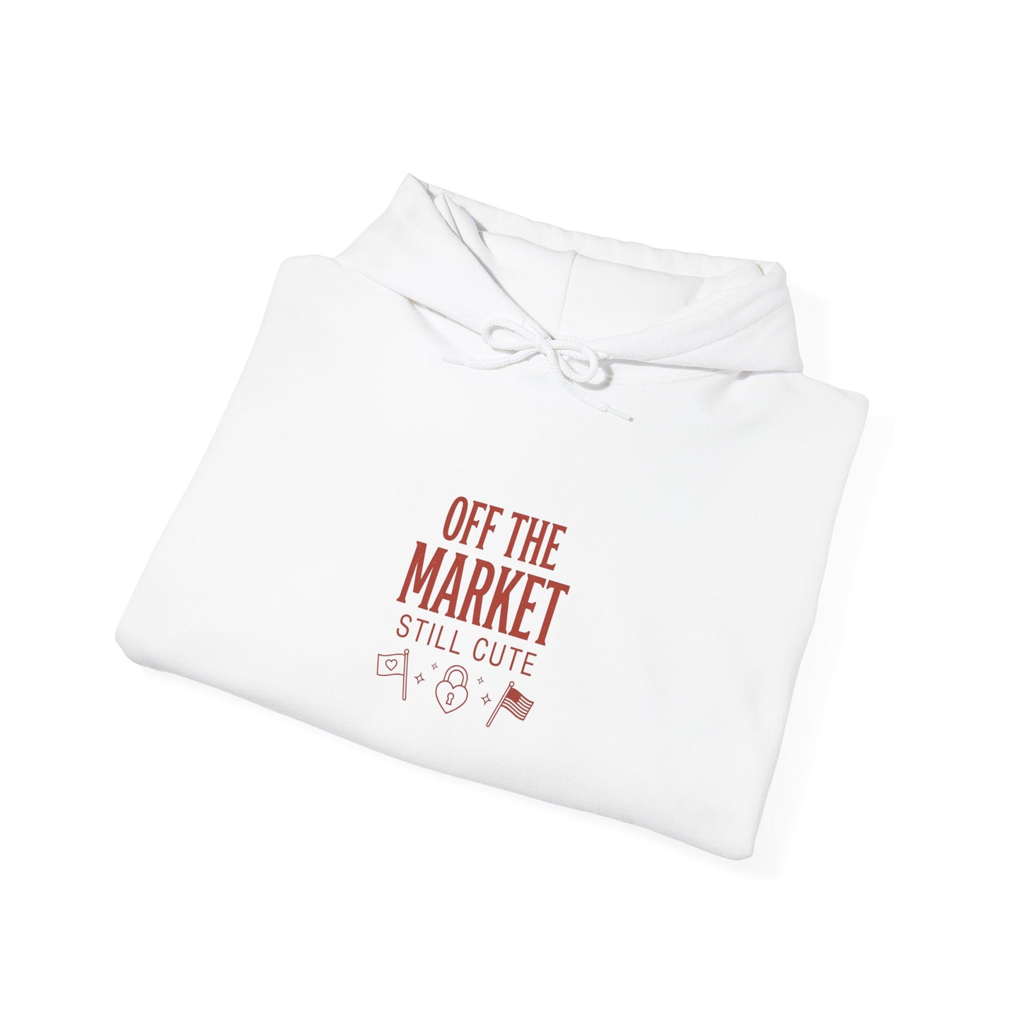 Off the Market Hoodie | Engaged Bride Era, Slogan Bridal Sweatshirt