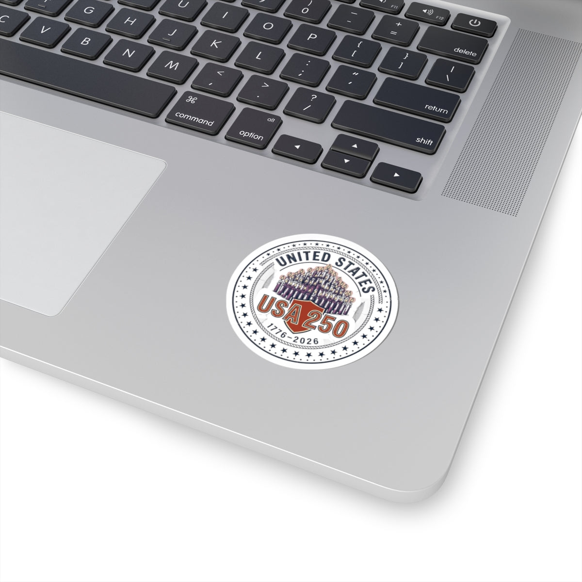 USA 250 Patriotic Seal Kiss-Cut Stickers | 1776-2026 4th of July Anniversary