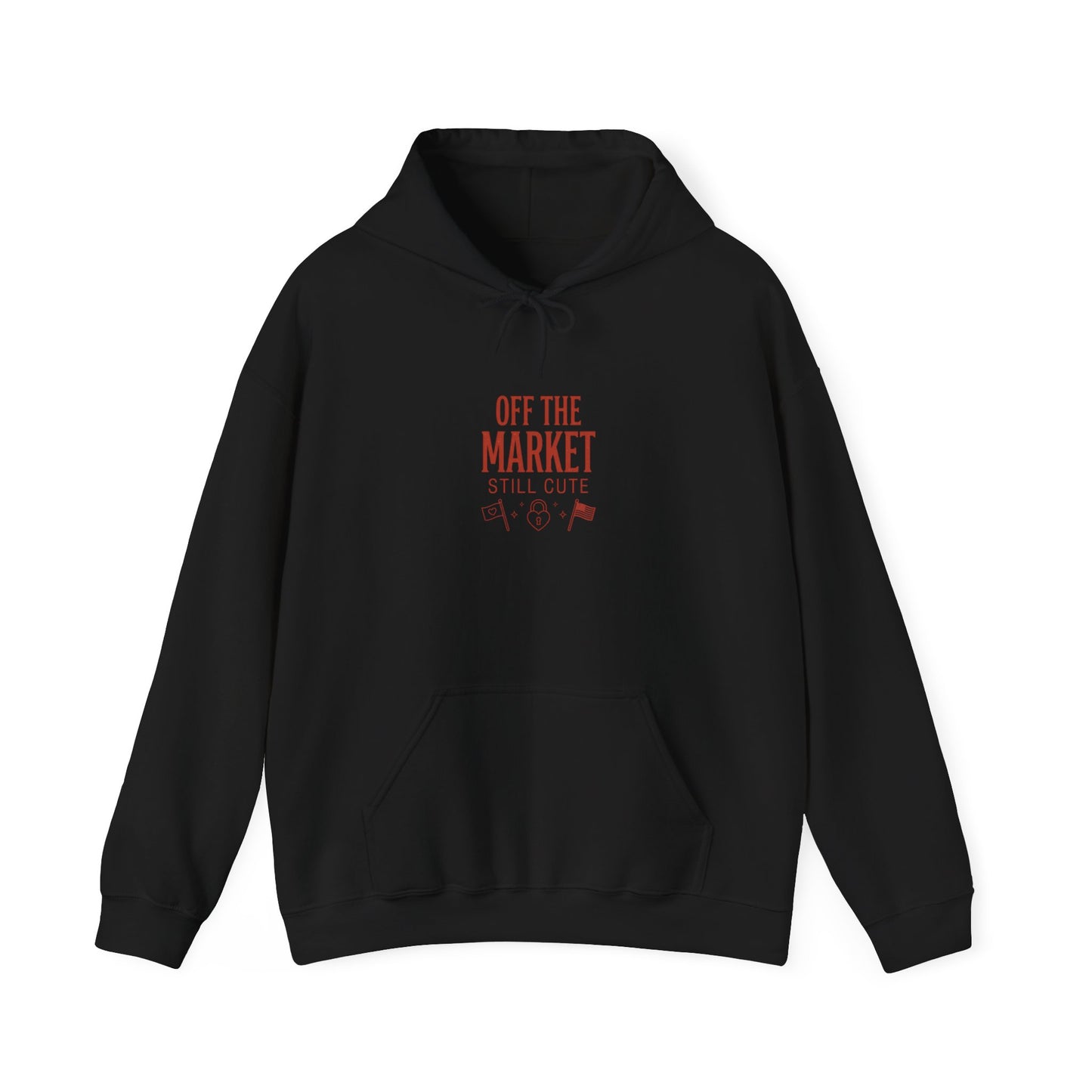 Off the Market Hoodie | Engaged Bride Era, Slogan Bridal Sweatshirt