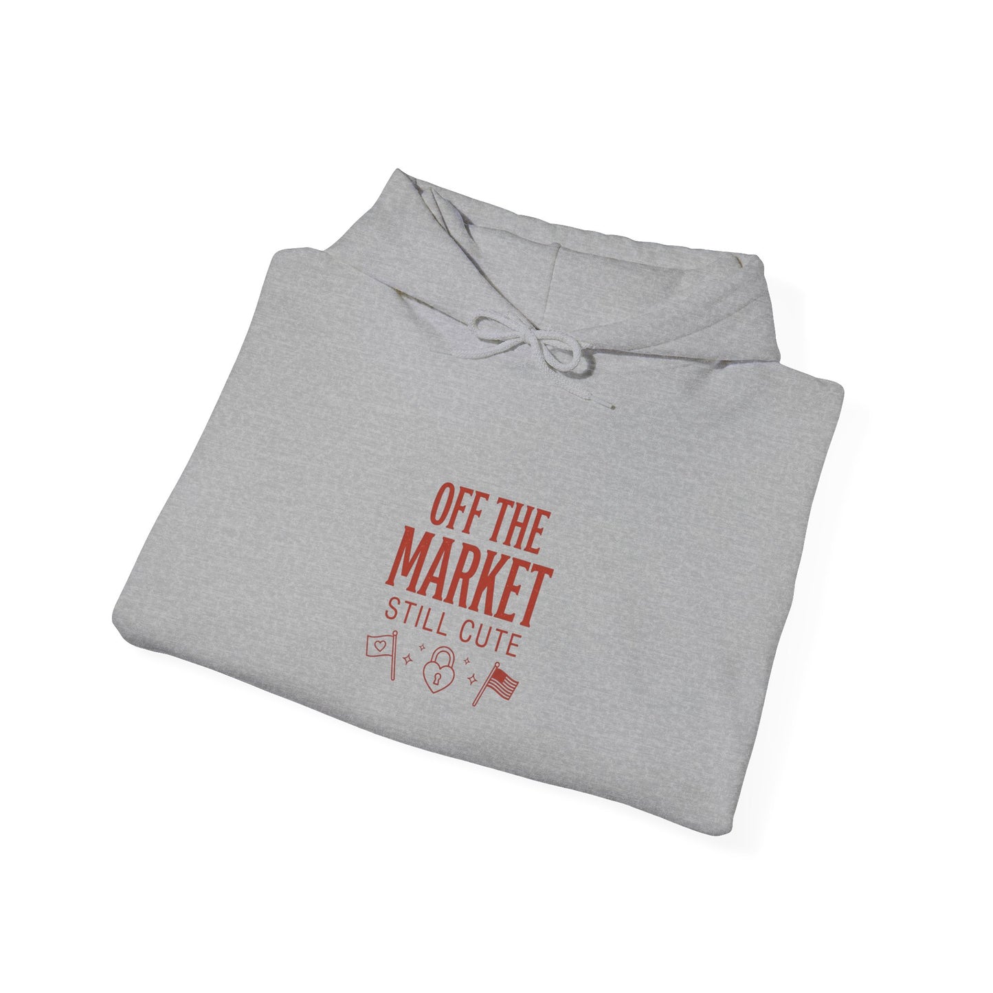 Off the Market Hoodie | Engaged Bride Era, Slogan Bridal Sweatshirt