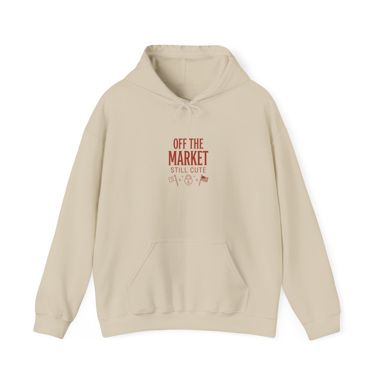 Off the Market Hoodie | Engaged Bride Era, Slogan Bridal Sweatshirt