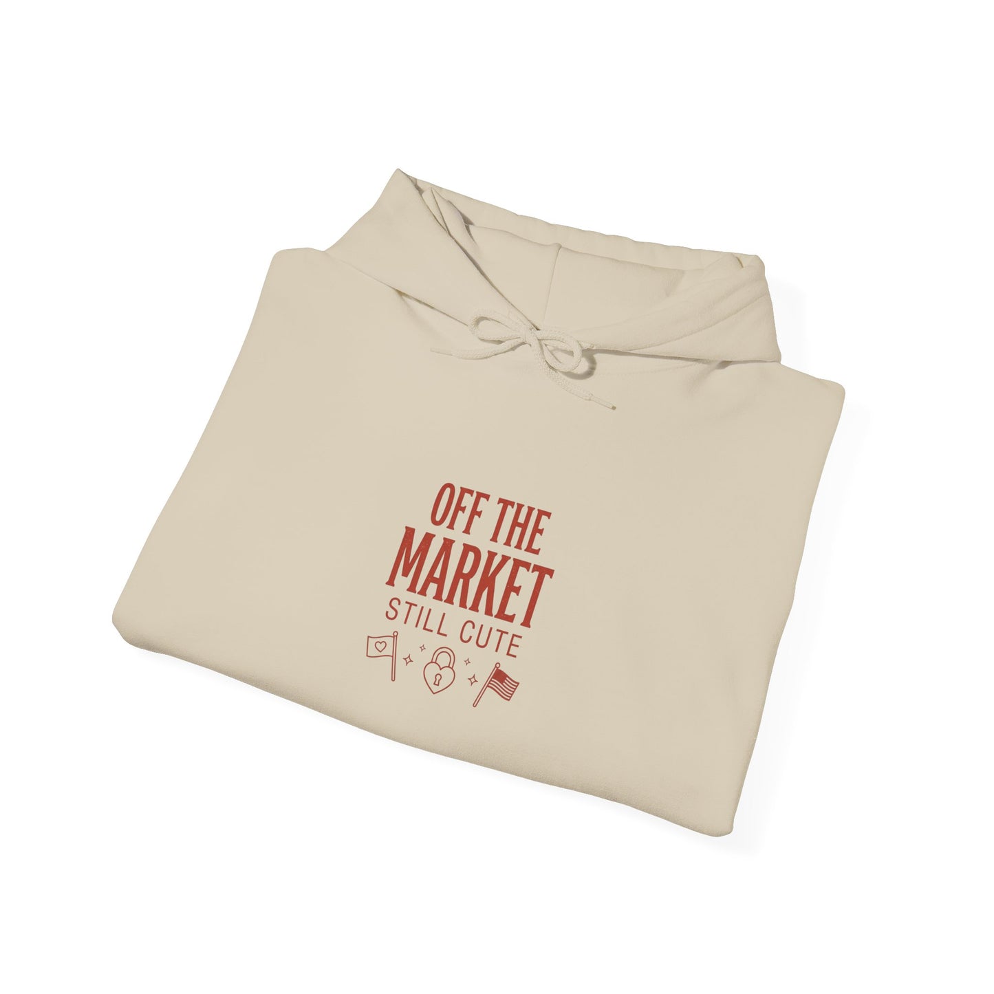Off the Market Hoodie | Engaged Bride Era, Slogan Bridal Sweatshirt