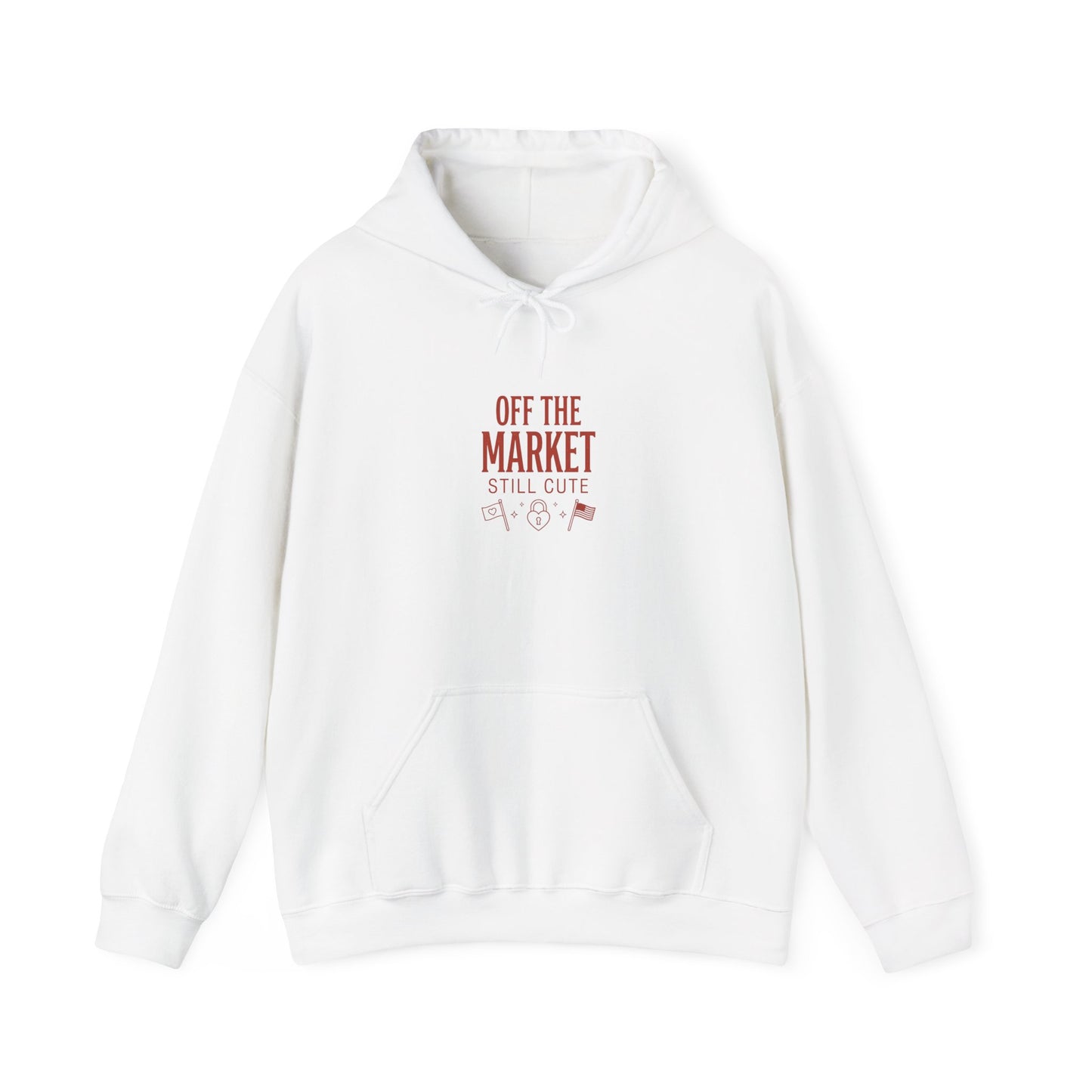 Off the Market Hoodie | Engaged Bride Era, Slogan Bridal Sweatshirt