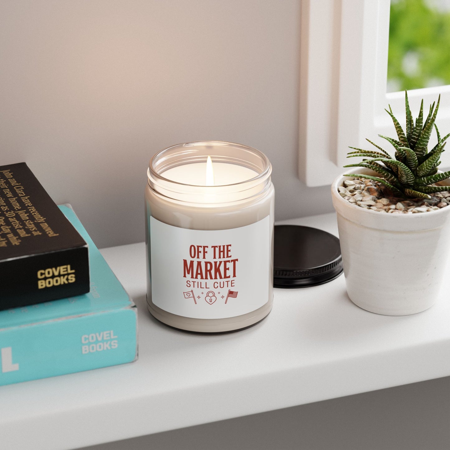 Off the Market Candle | Scented Soy Candle, Bride Era Slogan