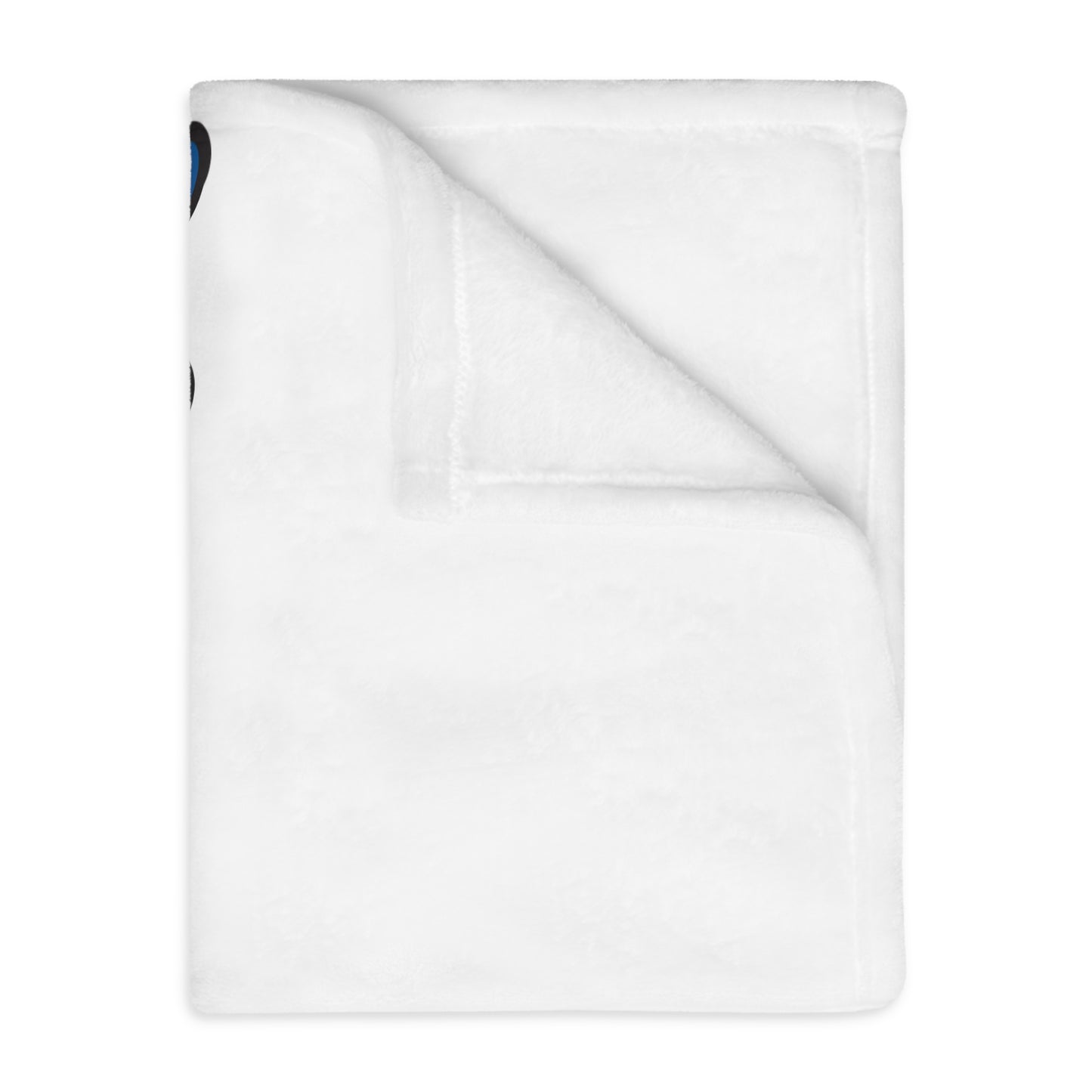 Patriotic ’Merica Peace Sign Velveteen Throw Blanket