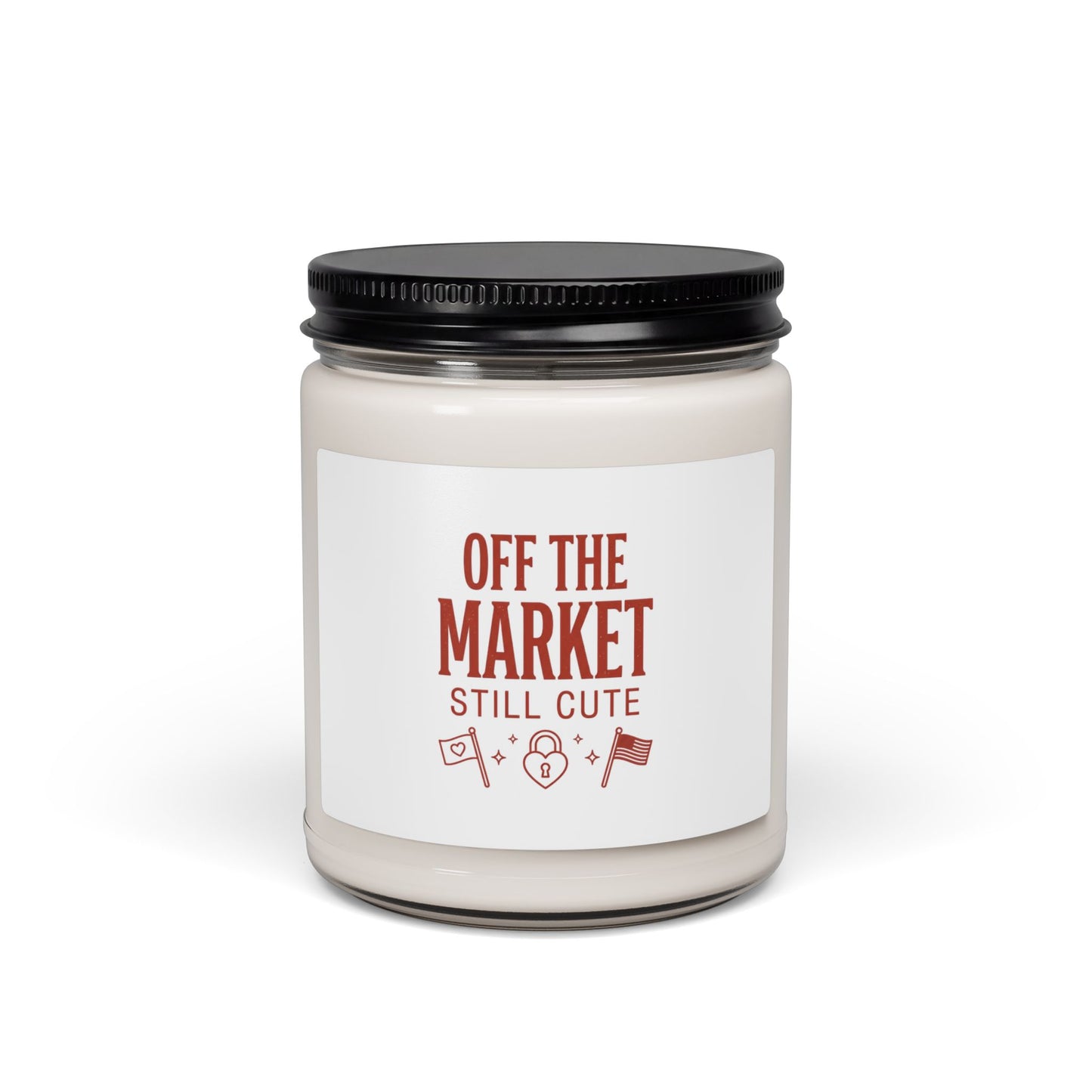 Off the Market Candle | Scented Soy Candle, Bride Era Slogan